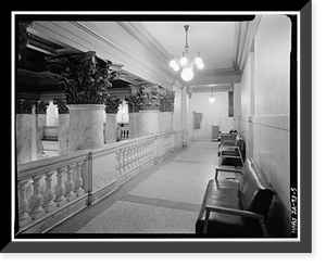 Polk County Courthouse, Fifth & Court Streets, Courthouse Square, Des Moines, Polk County, IA - 5, Vintage Print