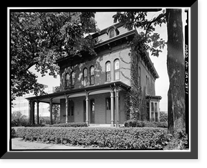 Historic Framed Print, Swain-Vincent House, 824 Third Avenue, South, Fort Dodge, Webster County, IA,  17-7/8" x 21-7/8"