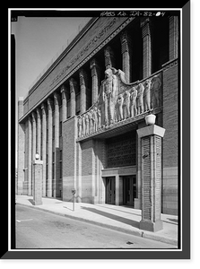 Woodbury County Courthouse, Seventh & Douglas Streets, Sioux City, Woodbury County, IA - 4 Classic, Antique Wall Art