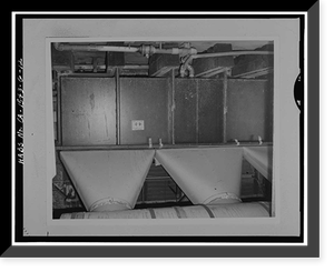 Historic Framed Print, Mare Island Naval Shipyard, Acid Mixing Facility, California Avenue & E Street, Vallejo, Solano County, CA - 12,  17-7/8" x 21-7/8"