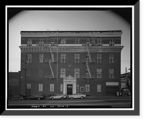 Historic Framed Print, Knights of Pythias Building, 101 Valencia Street, San Francisco, San Francisco County, CA - 5,  17-7/8" x 21-7/8"
