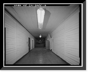 Presidio of San Francisco, Cavalry Stables, Cowles Street, between Lincoln Boulevard & McDowel, San Francisco, San Francisco County, CA - 13, Historic Print