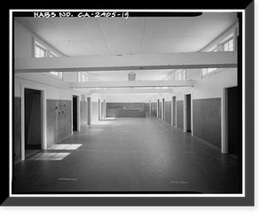 Presidio of San Francisco, Cavalry Stables, Cowles Street, between Lincoln Boulevard & McDowel, San Francisco, San Francisco County, CA - 19, Vintage Print