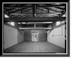 Presidio of San Francisco, Cavalry Stables, Cowles Street, between Lincoln Boulevard & McDowel, San Francisco, San Francisco County, CA - 30, Antique Poster