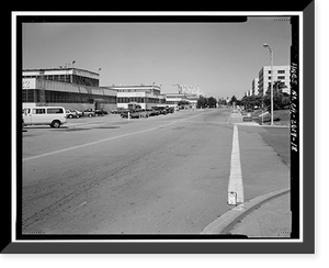 Oakland Naval Supply Center, Maritime Street at Seventh Street, Oakland, Alameda County, CA - 18 Classic, Antique Wall Art