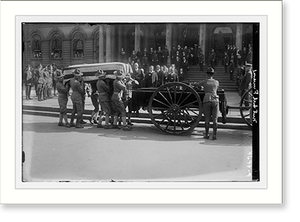 Vintage Photo Print - Mitchell Funeral - Framed Wall Art Gift Idea
