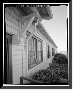 Oakland Naval Supply Center, General Office & Storage Building, East End of East K Street, Oakland, Alameda County, CA - 4 Classic, Vintage Poster