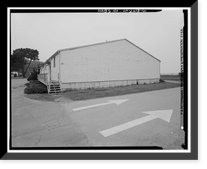 Presidio of San Francisco, Warehouse, West End of Crissy Field, Livingston Street, San Francisco, San Francisco County, CA - 6, Antique Wall Art