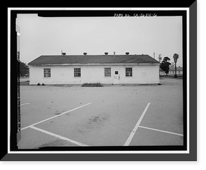 Presidio of San Francisco, Storehouse & Administration, Crissy Field North cantonment, Allen Street, San Francisco, San Francisco County, CA - 6, Antique Print