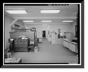 Presidio of San Francisco, Enlisted Men's Mess Hall, Crissy Field North cantonment, Jauss Street, San Francisco, San Francisco County, CA - 6, Antique Poster