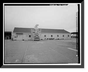 Presidio of San Francisco, Carpenter Shop, Crissy Field North cantonment, San Francisco, San Francisco County, CA - 3, Antique Print