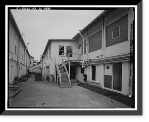 Presidio of San Francisco, Letterman General Hospital, Building No. 27, Letterman Hospital Complex, Edie Road, San Francisco, San Francisco County, CA - 12, Vintage Print