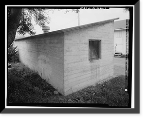 Presidio of San Francisco, Flammable Materials Storehouse SM-38, Letterman Hospital Complex Gorgas Avenue vicinity, San Francisco, San Francisco County, CA - 3 Classic, Historic Print