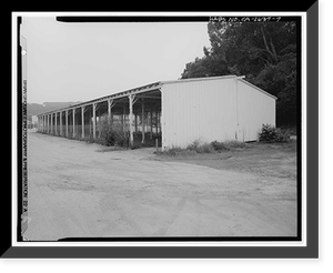 Presidio of San Francisco, Motor Vehicle Shed Type, West end of Crissy Field, San Francisco, San Francisco County, CA - 7 Classic, Historic Print