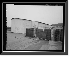 Presidio of San Francisco, Motor Vehicle Shed Type, West end of Crissy Field, San Francisco, San Francisco County, CA - 10, Antique Wall Art