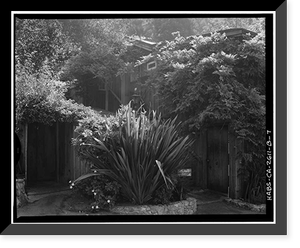 Deetjen's Big Sur Inn, Hayloft Building, East Side of State Highway 1, Big Sur, Monterey County, CA - 7, Antique Print
