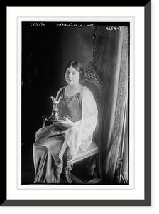 Vintage Americana Print - Mrs. S. Blackton - Great Gift for History Buffs