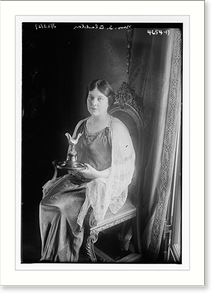 Vintage Americana Print - Mrs. S. Blackton - Great Gift for History Buffs
