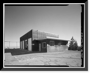 Mill Valley Air Force Station, Motor Repair & Auto Hobby Shop, East of Ridgecrest Boulevard, Mount Tamalpais, Mill Valley vicinity, Marin County, CA - 3, Vintage Print