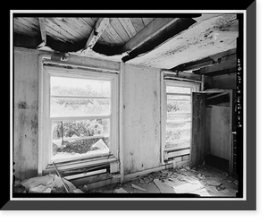 Historic Framed Print, Mill Valley Air Force Station, Bachelor Airmen Quarters, East of Ridgecrest Boulevard, Mount Tamalpais, Mill Valley vicinity, Marin County, CA - 8,  17-7/8" x 21-7/8"