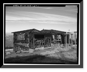 Mill Valley Air Force Station, Theater, East of Ridgecrest Boulevard, Mount Tamalpais, Mill Valley vicinity, Marin County, CA Classic, Vintage Wall Art