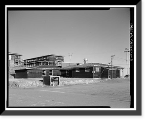 Mill Valley Air Force Station, Mess Hall, East of Ridgecrest Boulevard, Mount Tamalpais, Mill Valley vicinity, Marin County, CA - 2 Classic, Antique Wall Art