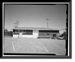 Mill Valley Air Force Station, Supply & Administration Building, East of Ridgecrest Boulevard, Mount Tamalpais, Mill Valley vicinity, Marin County, CA Classic, Historic Reproduction