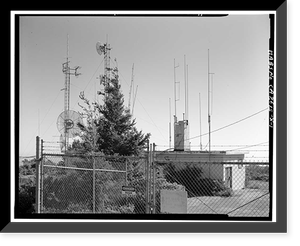 Mill Valley Air Force Station, Civil Engineering Storage, East of Ridgecrest Boulevard, Mount Tamalpais, Mill Valley vicinity, Marin County, CA, Vintage Poster