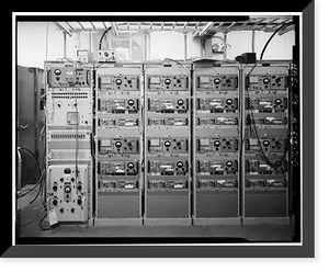 Mill Valley Air Force Station, Operations Building & Annex, East of Ridgecrest Boulevard, Mount Tamalpais, Mill Valley vicinity, Marin County, CA - 3, Vintage Print