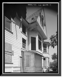 Benjamin A. Breakey House, 1660 Rockwood Street, Los Angeles, Los Angeles County, CA - 5, Antique Poster