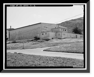 Fort Barry, Theater, Fort Barry, Rosenstock Road, Sausalito vicinity, Marin County, CA - 2 Classic, Historic Print