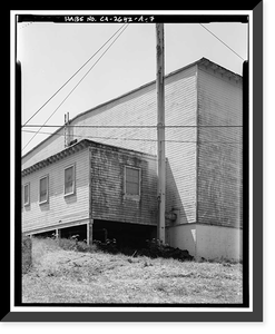Fort Barry, Theater, Fort Barry, Rosenstock Road, Sausalito vicinity, Marin County, CA - 7, Historic Print