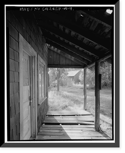 Camp Richardson Resort, Cord Cabin, U.S. Highway 89, 3 miles west of State Highway 50, South Lake Tahoe vicinity, El Dorado County, CA - 9, Antique Print