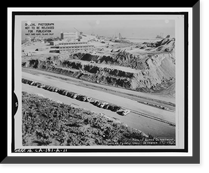 Hunters Point Naval Shipyard, Drydock No. 4, San Francisco, San Francisco County, CA - 11, Historic Print