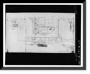 Hunters Point Naval Shipyard, Drydock No. 4, San Francisco, San Francisco County, CA - 38, Vintage Print