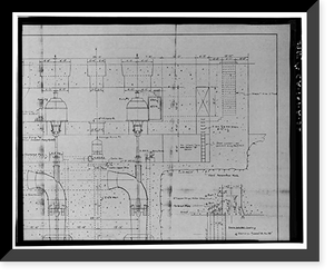 Historic Framed Print, Hunters Point Naval Shipyard, Drydock No. 4, San Francisco, San Francisco County, CA - 52,  17-7/8" x 21-7/8"
