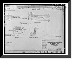 Hunters Point Naval Shipyard, Drydock No. 4, San Francisco, San Francisco County, CA - 53, Antique Wall Art