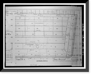 Historic Framed Print, Hunters Point Naval Shipyard, Drydock No. 4, San Francisco, San Francisco County, CA - 56,  17-7/8" x 21-7/8"