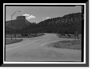 Mesa Verde National Park Main Entrance Road, Cortez, Montezuma County, CO - 2, Vintage Poster