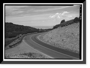 Mesa Verde National Park Main Entrance Road, Cortez, Montezuma County, CO - 46, Antique Print