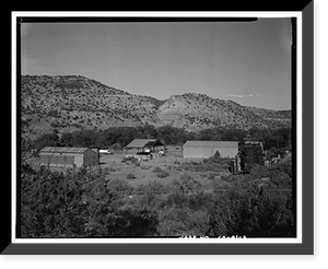 Vanadium Corporation of America (VCA) Naturita Mill, 3 miles Northwest of Naturita, between Highway 141, Naturita vicinity, Montrose County, CO - 3, Historic Print