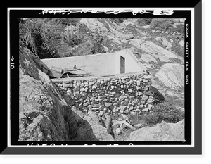Bluebird Dam, Rock Cabin, On Ouzel Creek 7 miles west of Allenspark, Allenspark vicinity, Boulder County, CO - 2, Antique Print