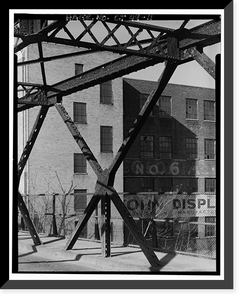 Walnut Street Railroad Bridge, Walnut Street over AMTRAK, Hartford, Hartford County, CT - 11, Antique Poster