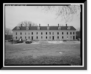 Grosvenor-Dale Company, Tenement, 110 Main Street, Thompson, Windham County, CT - 5, Antique Print