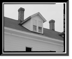 Historic Framed Print, Grosvenor-Dale Company, Tenement, 110 Main Street, Thompson, Windham County, CT - 8,  17-7/8" x 21-7/8"
