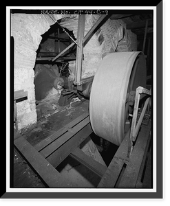 Willimantic Linen Company, Mill No. 2, South Main Street opposite Durham Street, North ba, Windham, Windham County, CT - 9, Historic Print