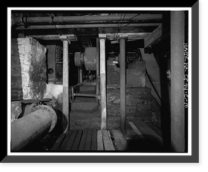 Willimantic Linen Company, Mill No. 2, South Main Street opposite Durham Street, North ba, Windham, Windham County, CT - 10, Antique Poster