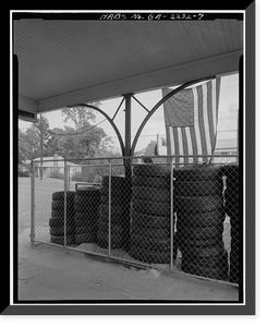 Greenhouse Service Station, 522 South Main Street, Woodstock, Cherokee County, GA - 7, Antique Poster