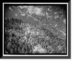 Yosemite National Park Roads & Bridges, Yosemite Village, Mariposa County, CA - 27, Vintage Print