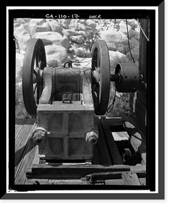 Wall Street Gold Mill, Twentynine Palms vicinity, San Bernardino County, CA - 17, Antique Poster